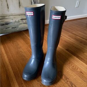 Hunter Gray Women's Winter & Rain Boots